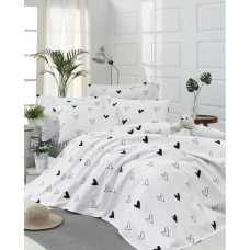 Плед покрывало Lotus Турция Home Турция Perfect - Juddy белый 200x235 см