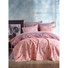 Плед покрывало Lotus Турция Home Турция Perfect - Love you лиловый 200x235 см
