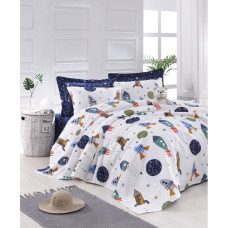 Плед покрывало Lotus Турция Home Турция Perfect - Space синий 160x235 см