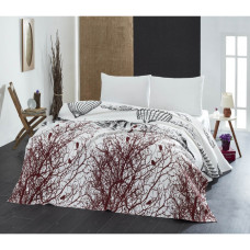 Плед покрывало вафельное Eponj Home Турция - Palvin beyaz белый 160x235 см