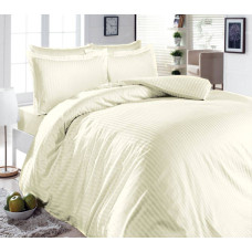 Комплект постельного белья First Choice S-052 Kream Полуторный (160x220см)