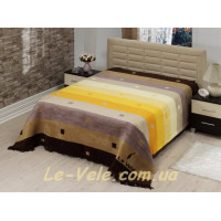Плед Le Vele Royal Stripes Rainbow brown 