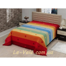 Плед Le Vele Royal Stripes Rainbow orange 220х240см
