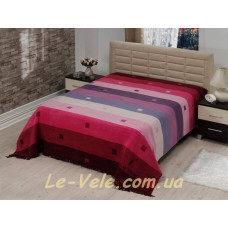 Плед Le Vele Royal Stripes Rainbow purple 220х240см