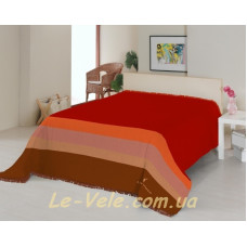 Плед Le Vele Royal Stripes Terracota 220х240см