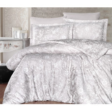 Постельное белье сатин First Choice Advina Sampanya (Champagne) евро 200x220 