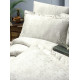 Постільна білизна жаккард First Choice Amore Cream євро 200x220