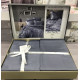 Постельное белье жаккард First Choice Clover Gri (Grey) евро 200x220