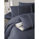 Постельное белье жаккард First Choice Fantasy Denim евро 200x220