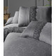 Постельное белье жаккард First Choice Florenza Smoke евро 200x220