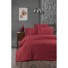 Постельное белье ранфорс First Choice Gala Red евро 200x220