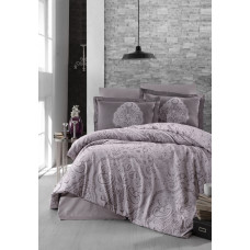 Постельное белье сатин First Choice Melina Lavender евро 200x220 