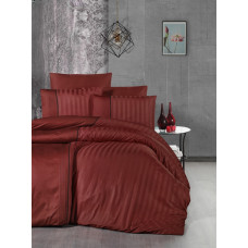 Постільна білизна жаккард First Choice Modalife Cinnamon євро 200x220