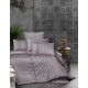 Постільна білизна жаккард First Choice Modalife Lavender євро 200x220