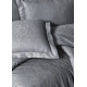 Постельное белье жаккард First Choice Sare Smoke евро 200x220