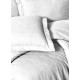 Постільна білизна жаккард First Choice Sare White євро 200x220