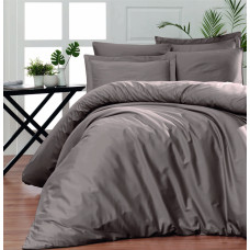 Постельное белье сатин First Choice Snazzy Mink евро 200x220 