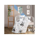 Постільна білизна 100x150 Ranforce Panda Clasy Туреччина