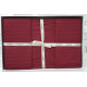 Постільна білизна Saten Strip 200x220 Bordo Clasy Туреччина