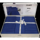 Постільна білизна Saten Strip 200x220 Lacivert Clasy Туреччина