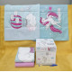 Постільна білизна у дитяче ліжечко 100x150 Ranforce Little Princess Clasy Туреччина