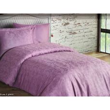Постільна білизна Maison Dor сатин жаккард євро Mirabella lilac ліловий