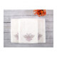 Набор полотенец махровых Irya - Adore white белый 50x90 2шт