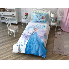 Постельное белье полуторный TAC Frozen Cek 