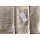 Набір рушників Maison D'or Elegance Marine Beige махрові 50-80 см, 50-100 см, 85-150 см бежеві