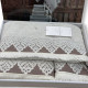 Набір рушників Maison D'or Jacquard Naturelle махрові 40-60 см, 50-100 см, 70-140 см бежеві